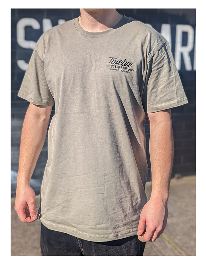 Twelve Melbs Staple Tee | Eucalyptus