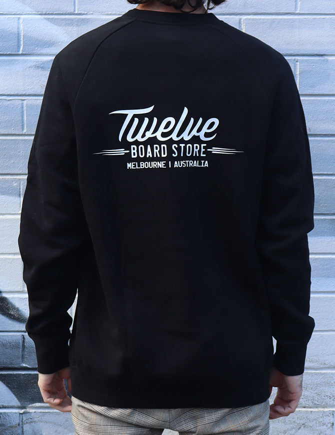 Twelve Melbs Box Crew | Black