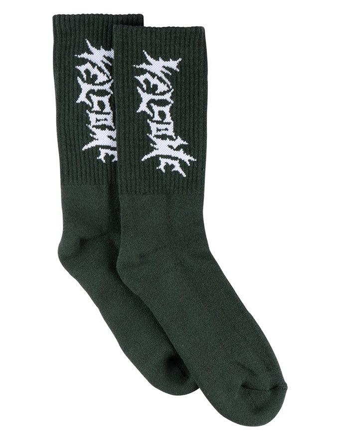 Welcome Vampire Socks | Forest