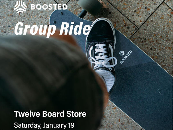 Bring Your Boards!!  Official Melbourne Boosted Boards Ride Day January 19th Here