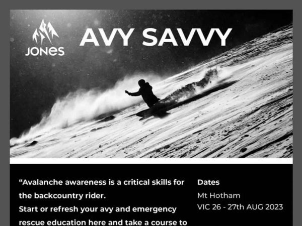 Book It: Mastering Mountain Safety with Jones Snowboard Avy Savy Course with Snowsafety Australia