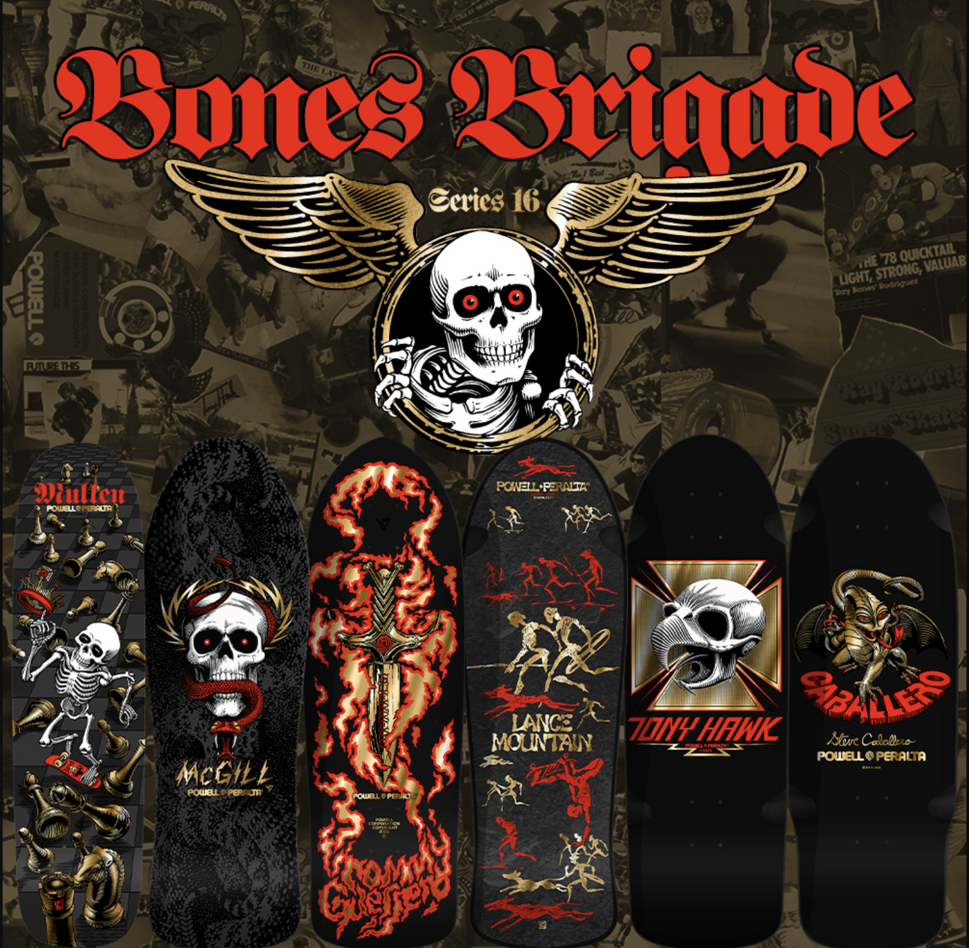 Bones Brigade Series 16 Coming Soon Get On The List