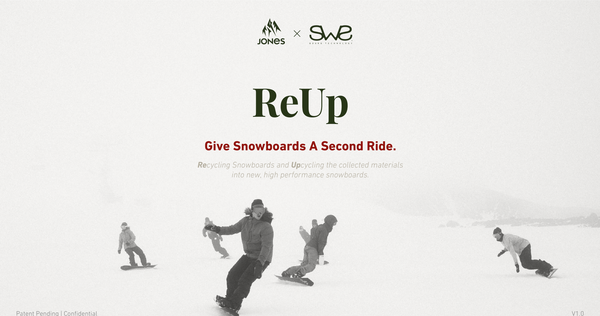 Recycle Your Old Boards:  Jones Snowboards Re-Up Program