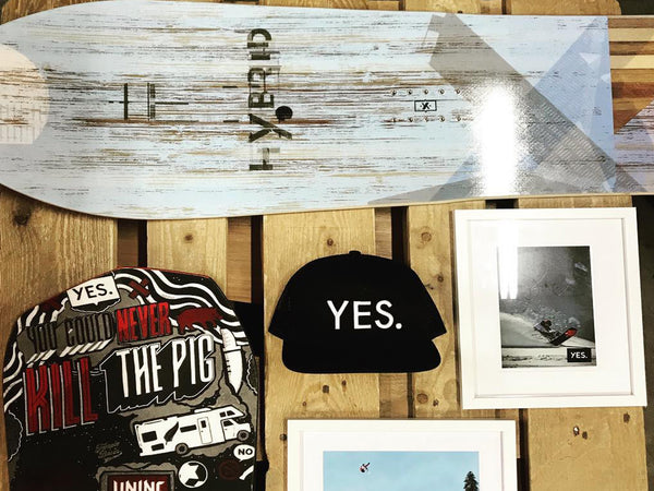 Signed Collectors Edition Print With Any 2020 Yes Snowboard Ordered Before May 19th, 2019