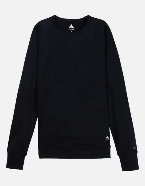 Burton Women's Midweight Base Layer Crew 2026 | True Black