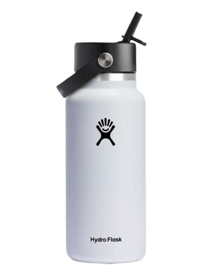 Hydro Flask 32oz Wide Flex Cap | White