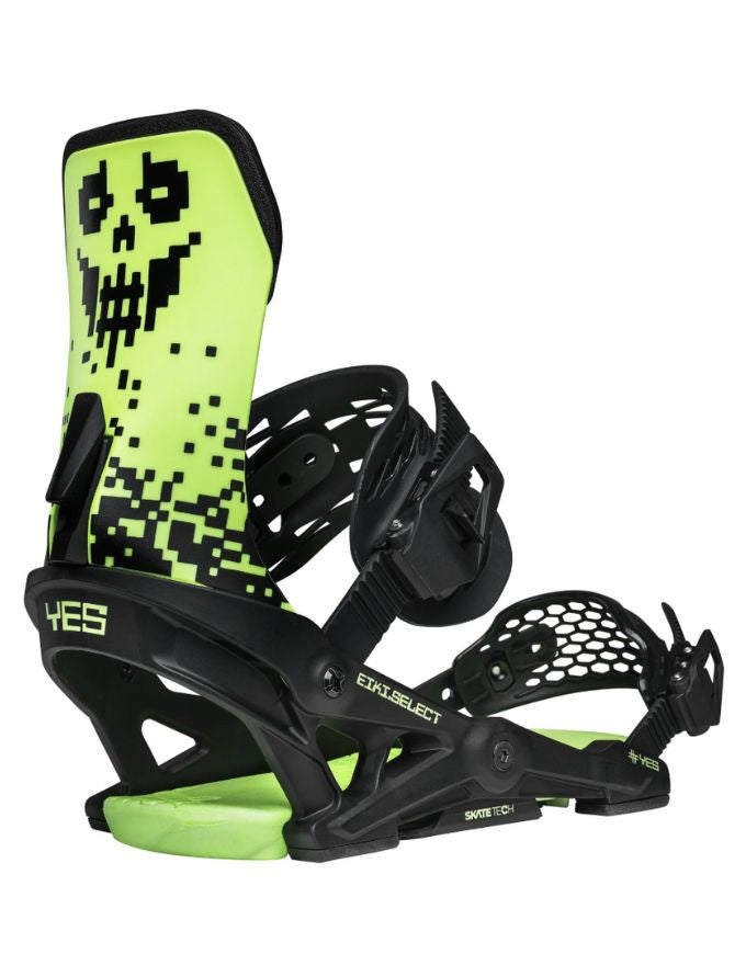 Yes Select Eiki Snowboard Binding 2026 | Eiki Green Glow