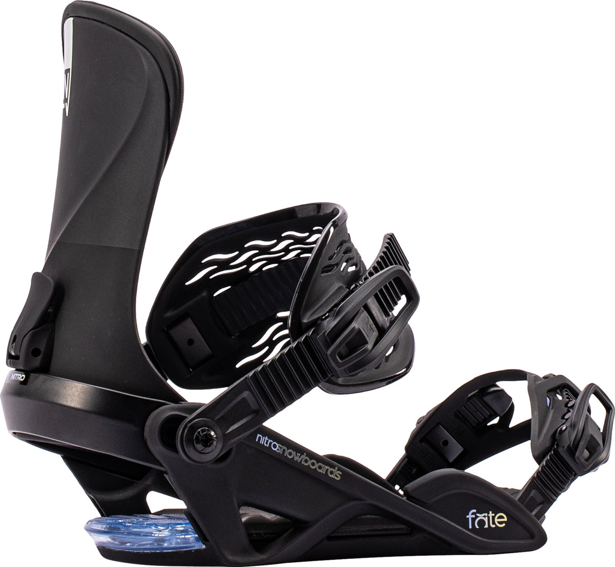 Nitro Fate Women's Snowboard Binding 2027 | Ultra Black