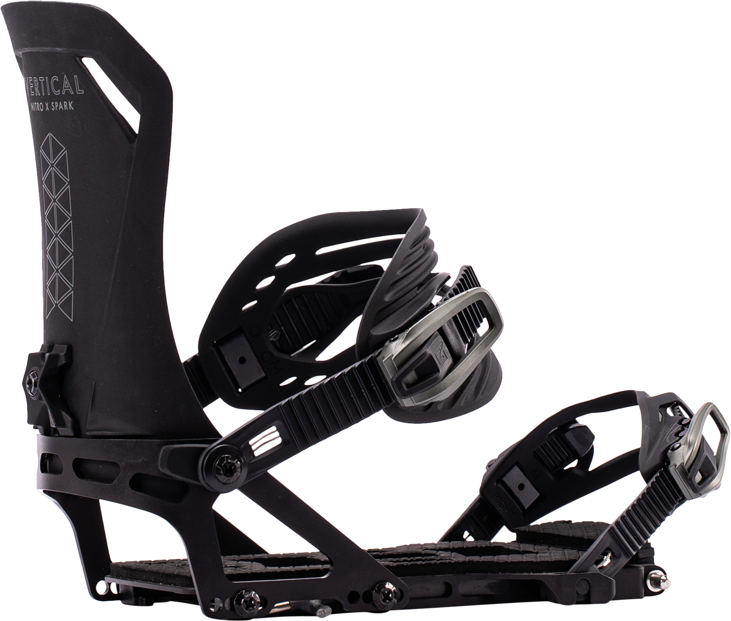 Nitro Vertical ST Splitboard Binding 2027 | Black