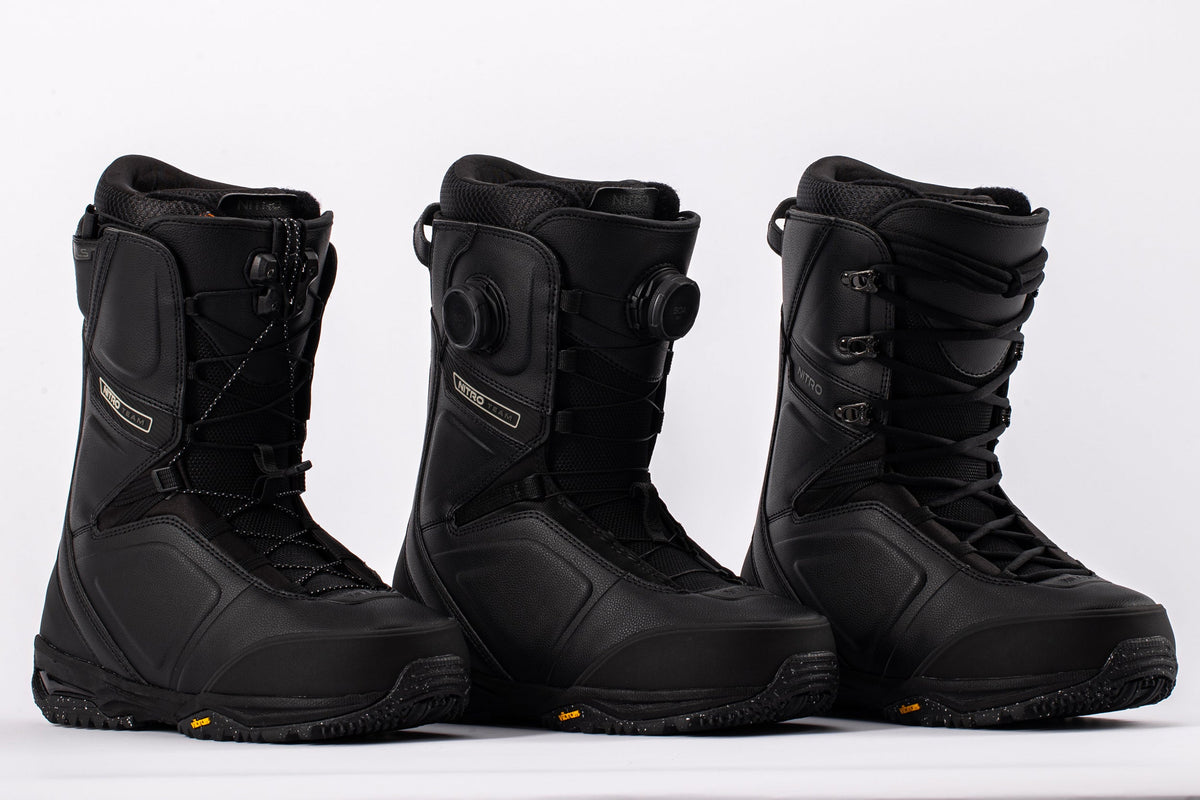 Nitro Team Boa Men's Snowboard Boots Black