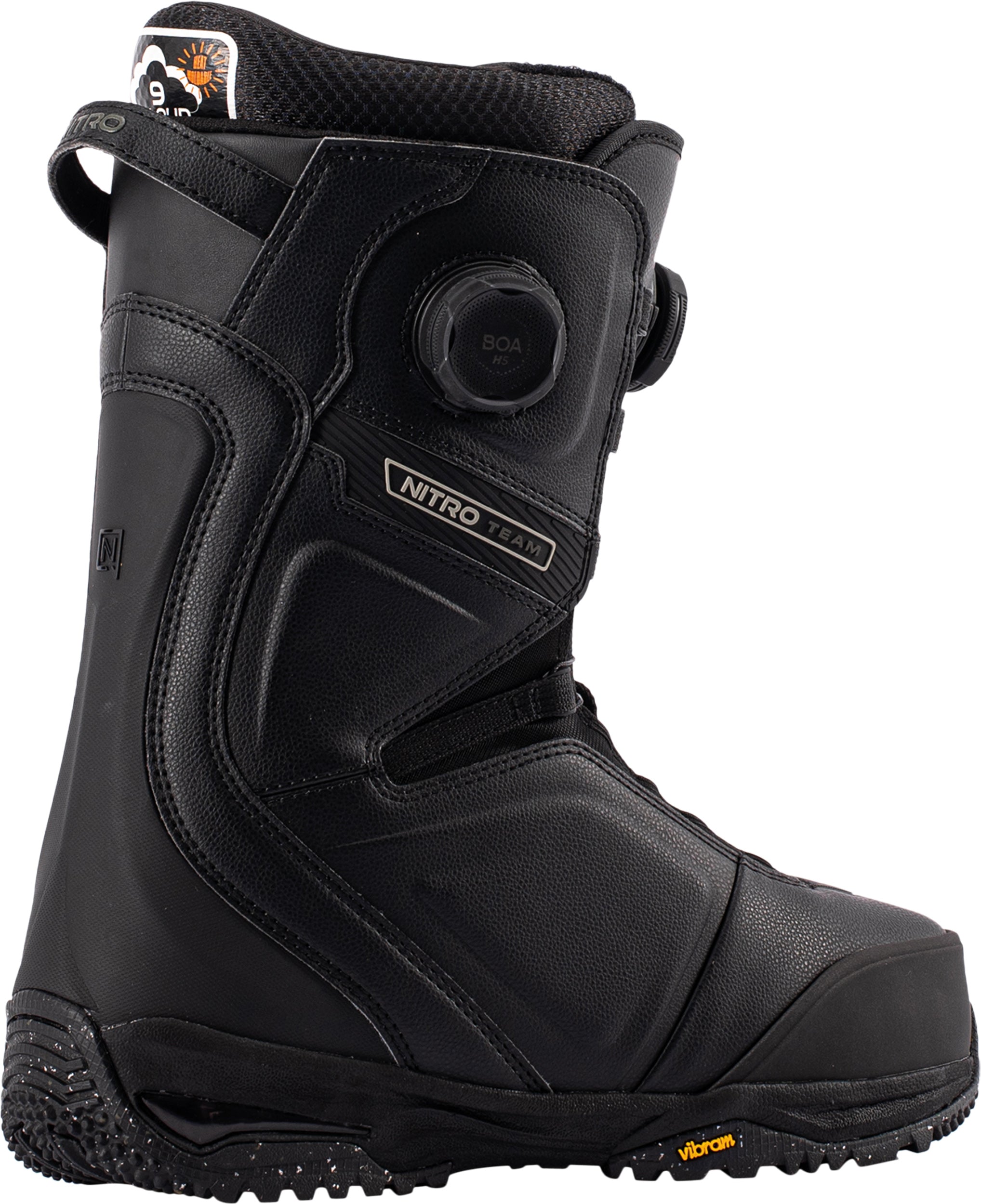 Nitro Team Boa Men's Snowboard Boots Black