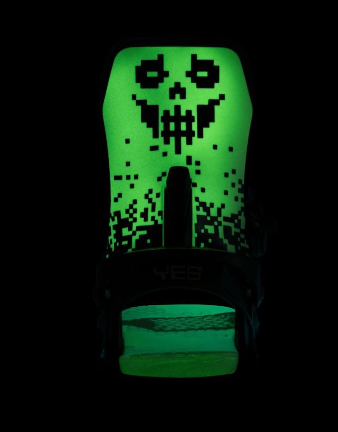 Yes Select Eiki Snowboard Binding 2026 | Eiki Green Glow