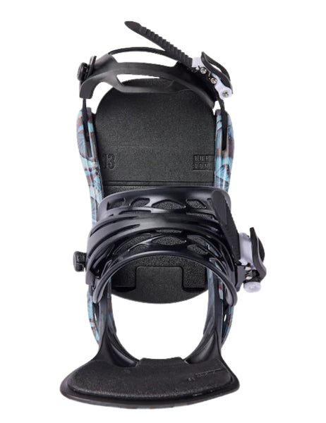 Burton Women's Lexa Snowboard Binding 2025 | Blue Butterflies