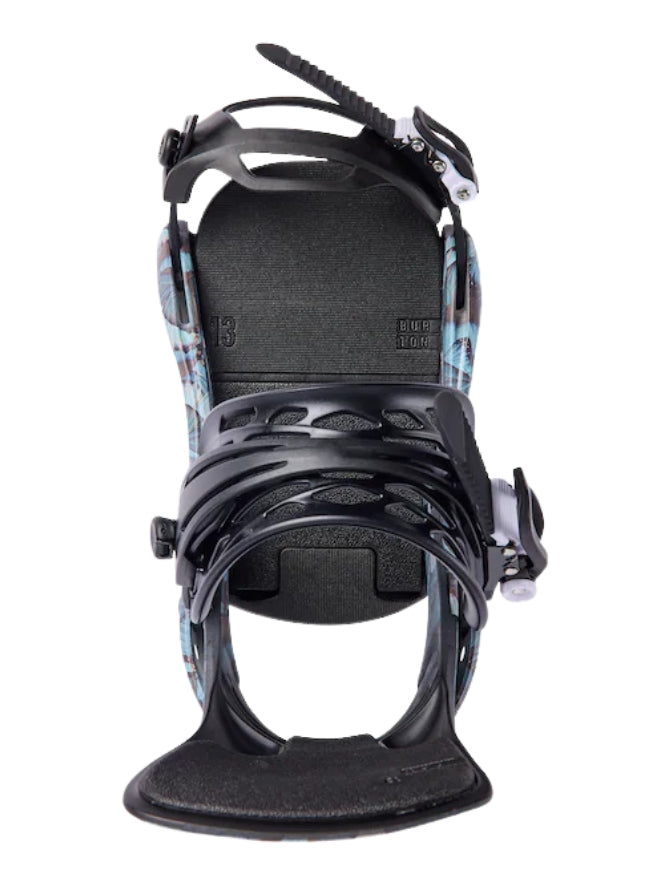 Burton Women's Lexa Snowboard Binding 2025 | Blue Butterflies