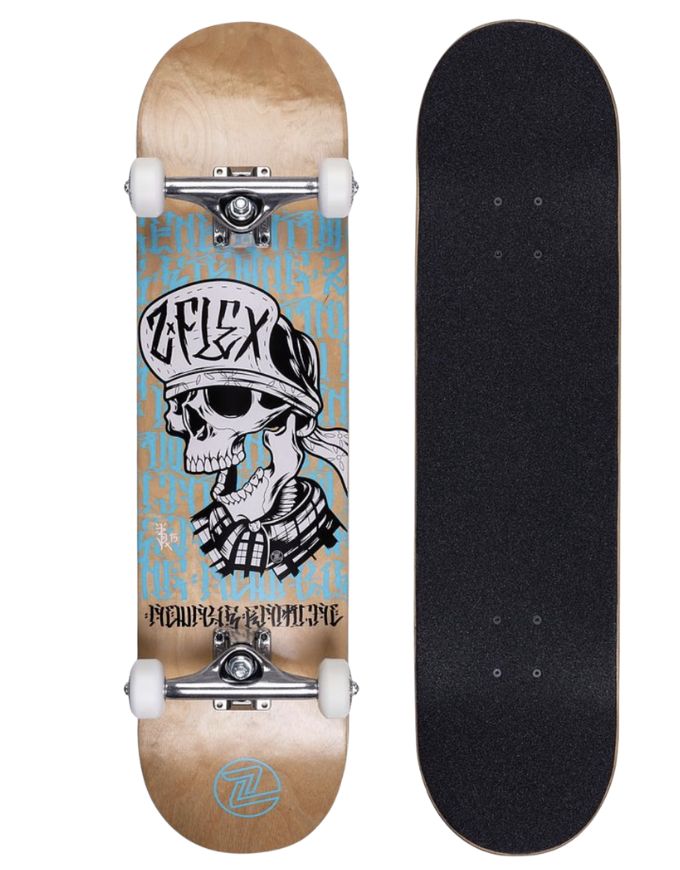 Z-Flex Skull Complete Skateboard | 8.0