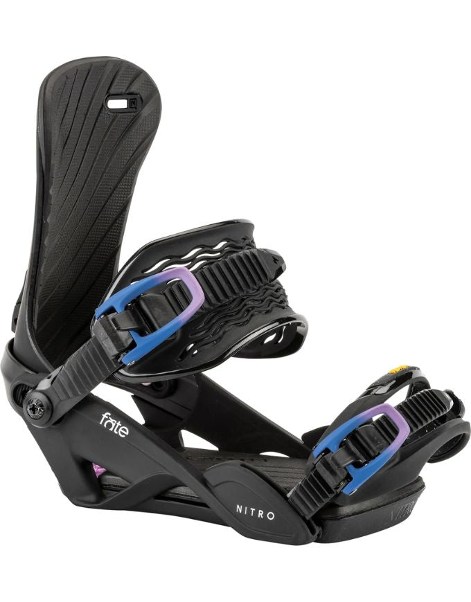 Nitro Fate Women's Snowboard Binding 2026 | Ultra Black