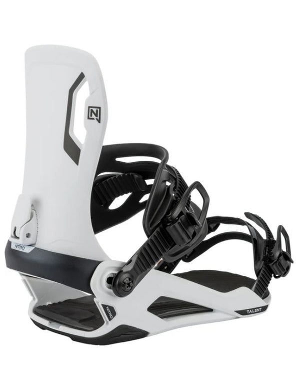 Nitro Talent Unisex Snowboard Binding | White