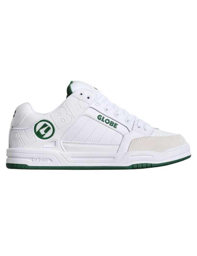 Globe Tilt Shoe | White/Green