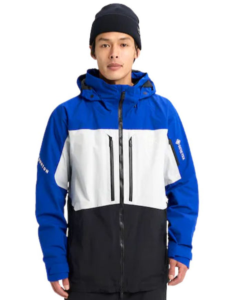 Burton [ak] Swash GORE-TEX Men's Jacket 2026 | Jake Blue / Gray Cloud / True Black
