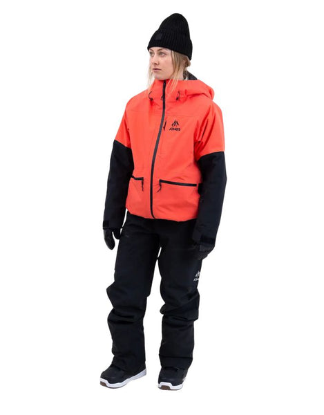 Jones MTN Surf Recycled Women's Jacket 2026 | Deep Coral