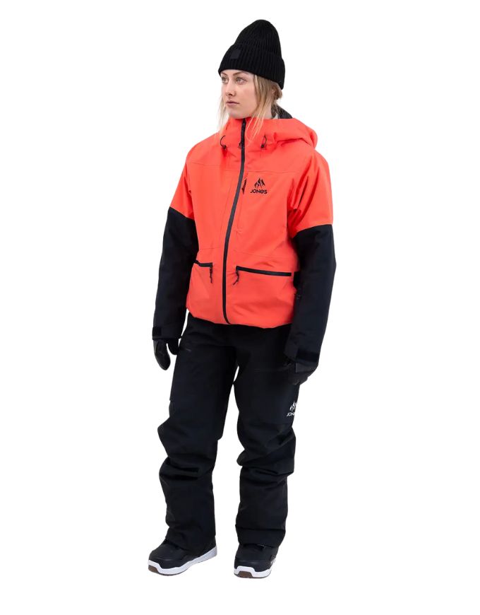 Jones MTN Surf Recycled Women's Jacket 2026 | Deep Coral