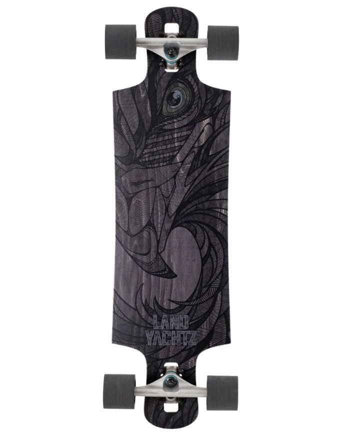 Landyachtz Drop Hammer Black Eagle Longboard | 36"