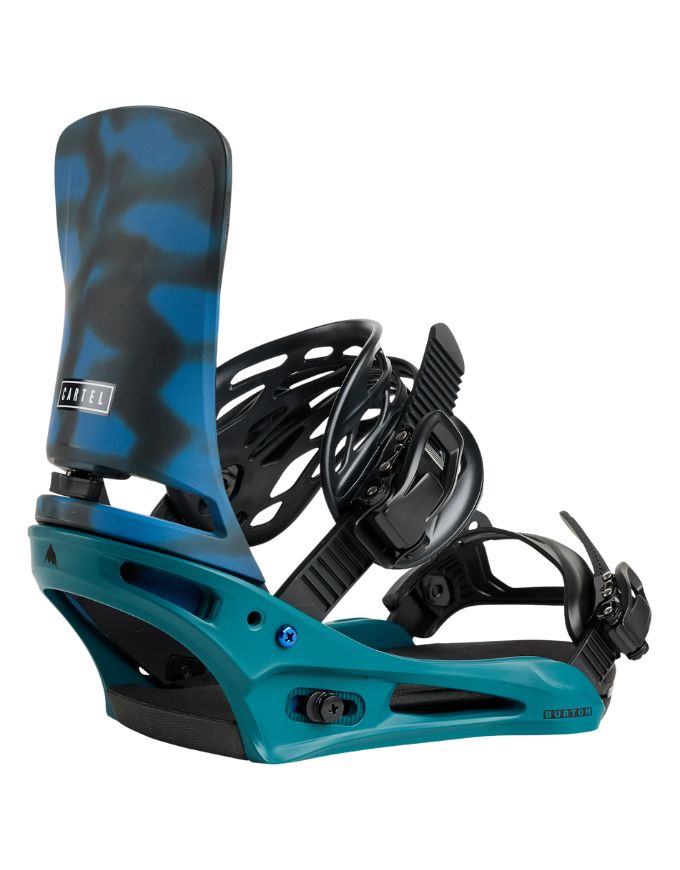 Burton Men's Cartel Snowboard Binding 2026 | Evergreen Shatter