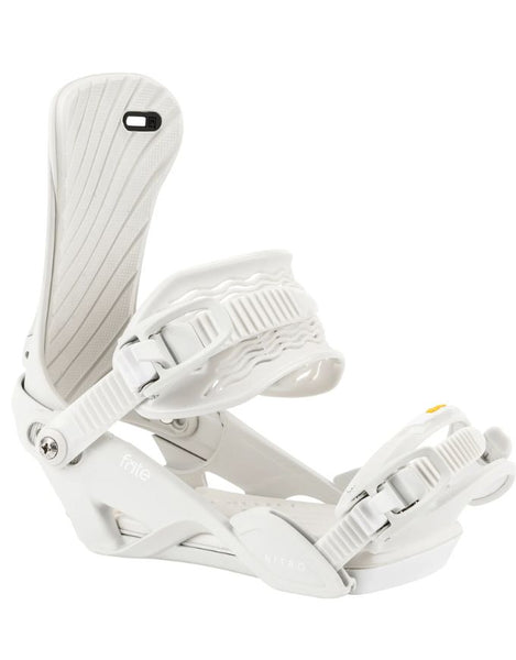 Nitro Fate Women's Snowboard Binding 2026 | Off-White