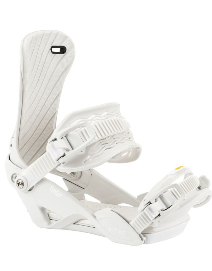 Nitro Fate Women's Snowboard Binding 2026 | Off-White
