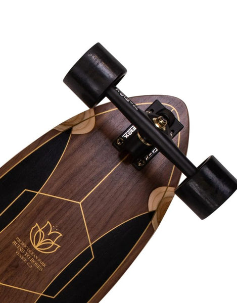 Z-Flex Ruins To Roses Roundtail Longboard | 39.5"