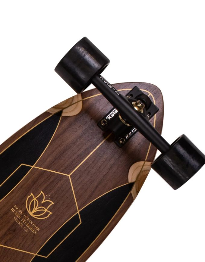 Z-Flex Ruins To Roses Roundtail Longboard | 39.5"