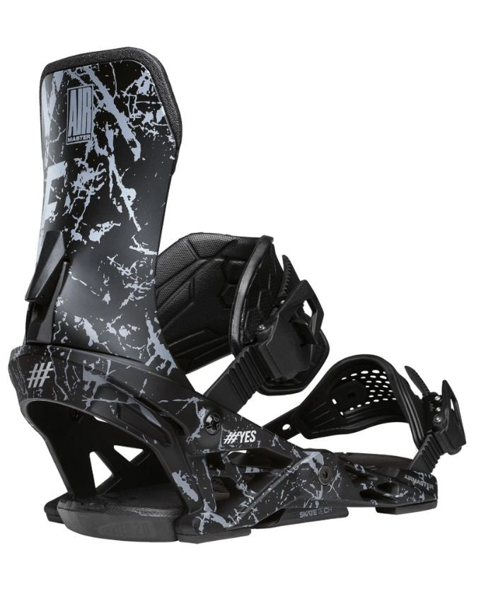 Yes Airmaster Snowboard Binding 2026 | Splatter Grey