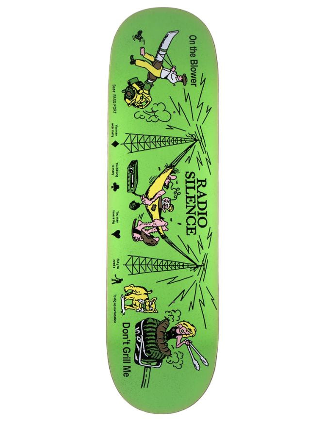 Passport Eyeball Series Deck Radio Silence | 8.125"