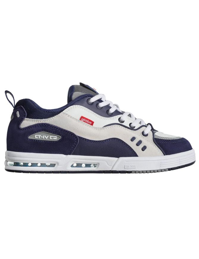 Globe CT-4 Classic Shoe | White/Navy