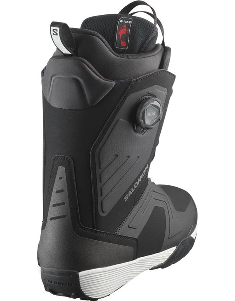 Salomon Dialogue Dual Boa Wide Snowboard Boot 2026 | Black
