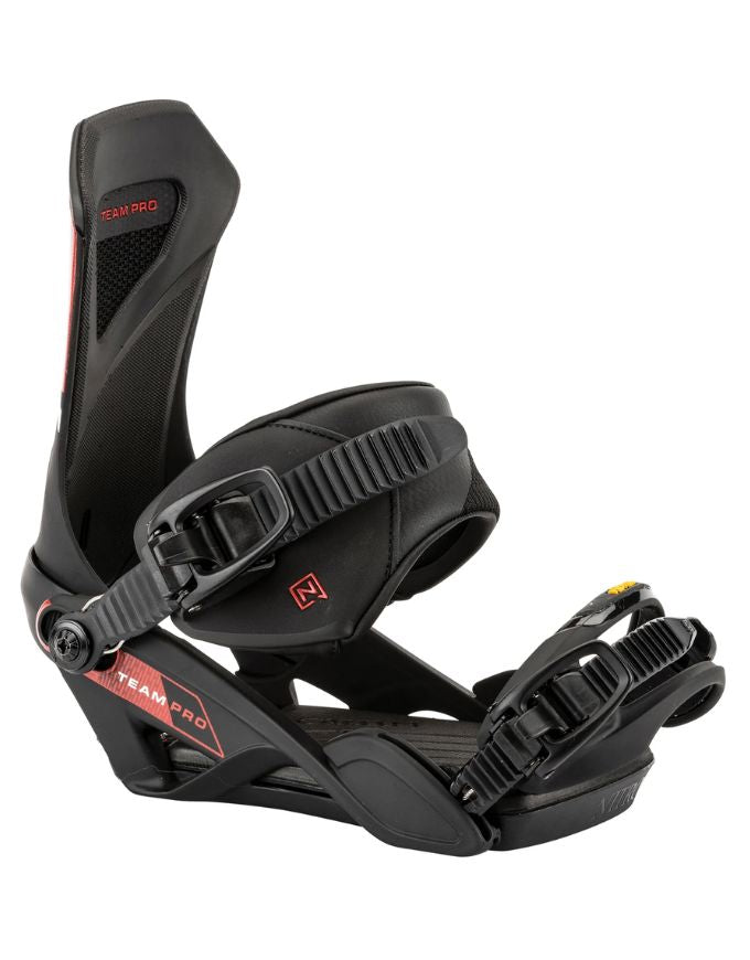 Nitro Team Pro Mens Snowboard Binding 2026 | Black / Red