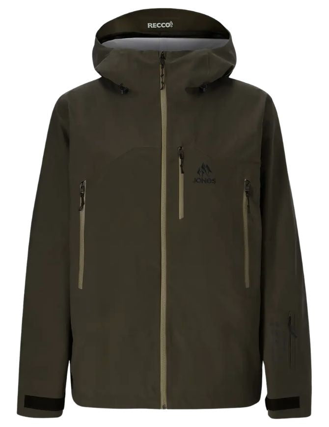 Jones Men's Further 3L Stretch Jacket 2027 | Midnight Green