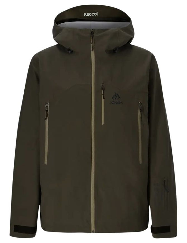 Jones Men's Further 3L Jacket 2027 | Midnight Green