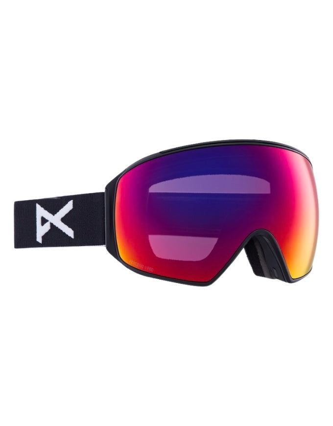 Anon M4 Toric Goggle Low Bridge 2026 | Black / Perceive Sunny Red