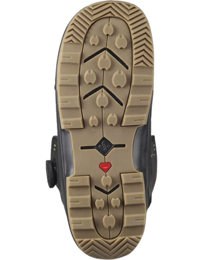 Salomon Echo Dual Boa Snowboard Boot 2026 | Black/Lichen Green