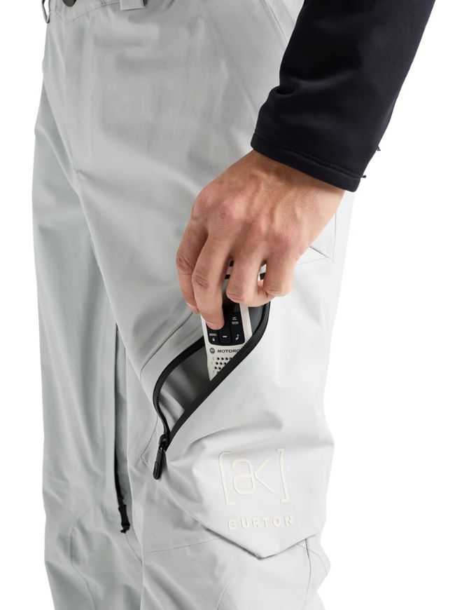 Burton [ak]  Cyclic GORE-TEX Men's Pants 2026 | Gray Cloud