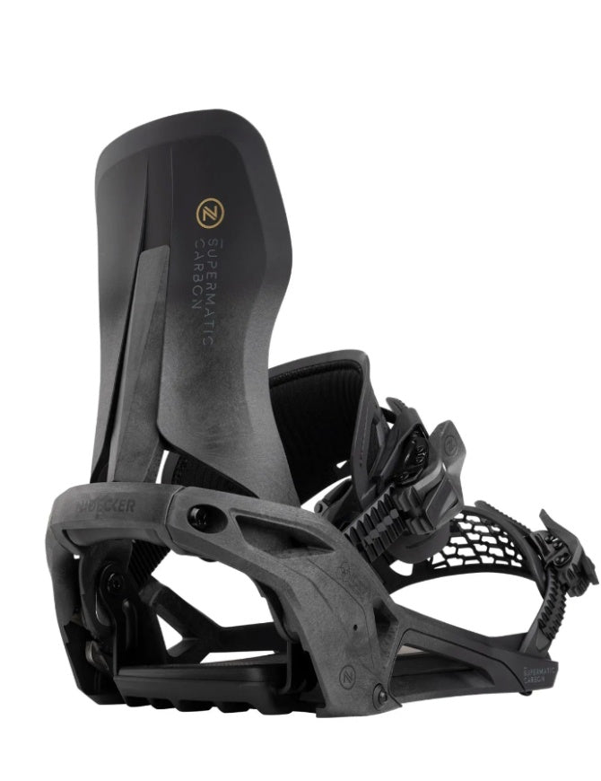 Nidecker Supermatic Carbon Snowboard Binding 2026 | Black