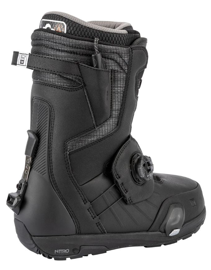 Nitro Profile TLS Step On Men's Snowboard Boots 2026 | Black