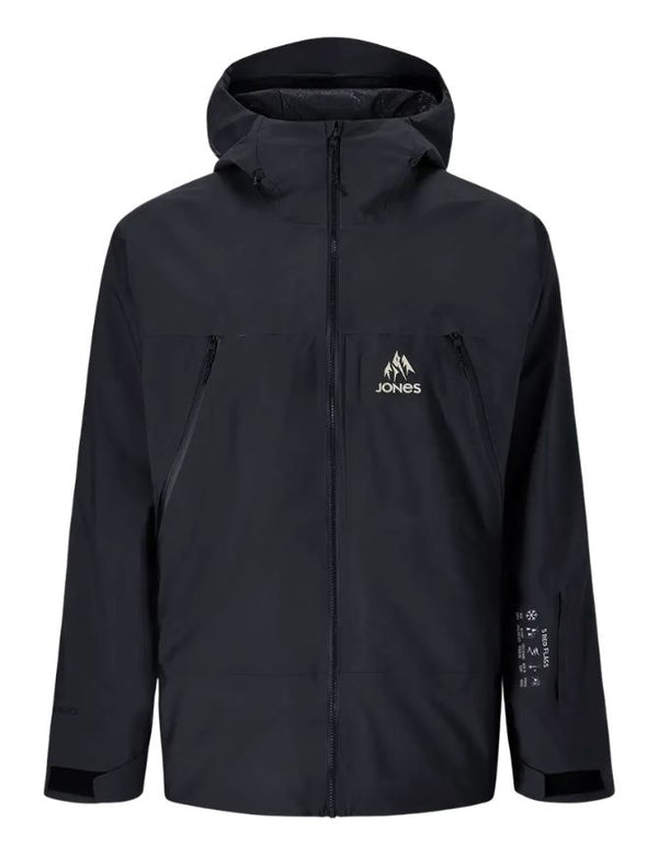 Jones Men's Deeper GORE-TEX Jacket 2027 | Stealth Black