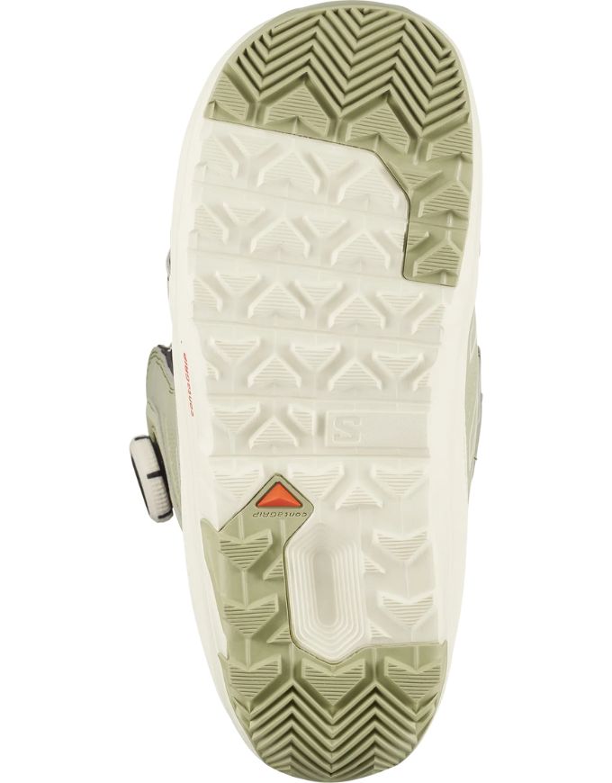 Salomon Ivy Boa SJ Snowboard Boot 2026 | Tea/Almond Milk/Fiery Red