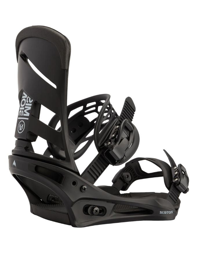 Burton Men's Mission Re:Flex Snowboard Binding 2026 | Black