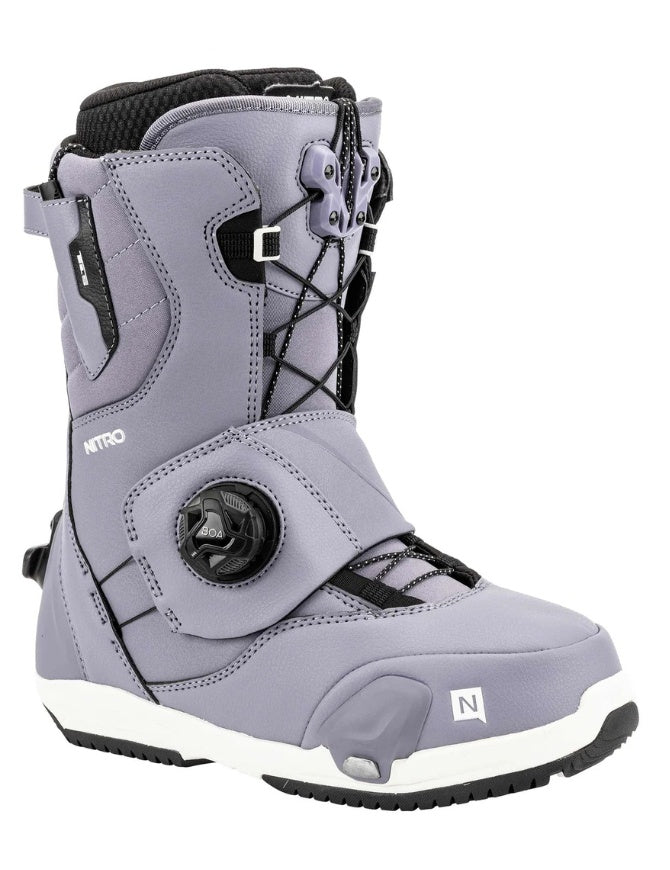 Nitro Women's Cave TLS Step-On Snowboard Boots 2025 | Lilac