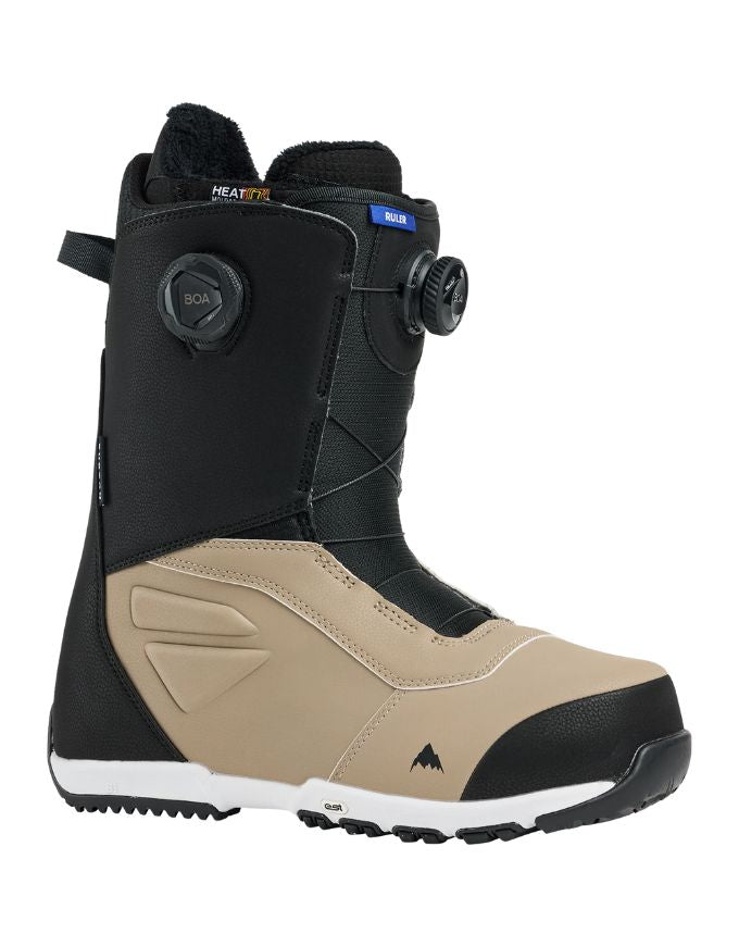 Burton Men's Ruler Boa Snowboard Boot 2026 | Black/Summit Taupe