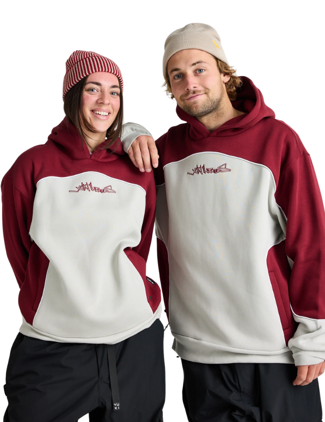 Yuki Threads Mobbin Hoodie 2026 | Cabernet Storm