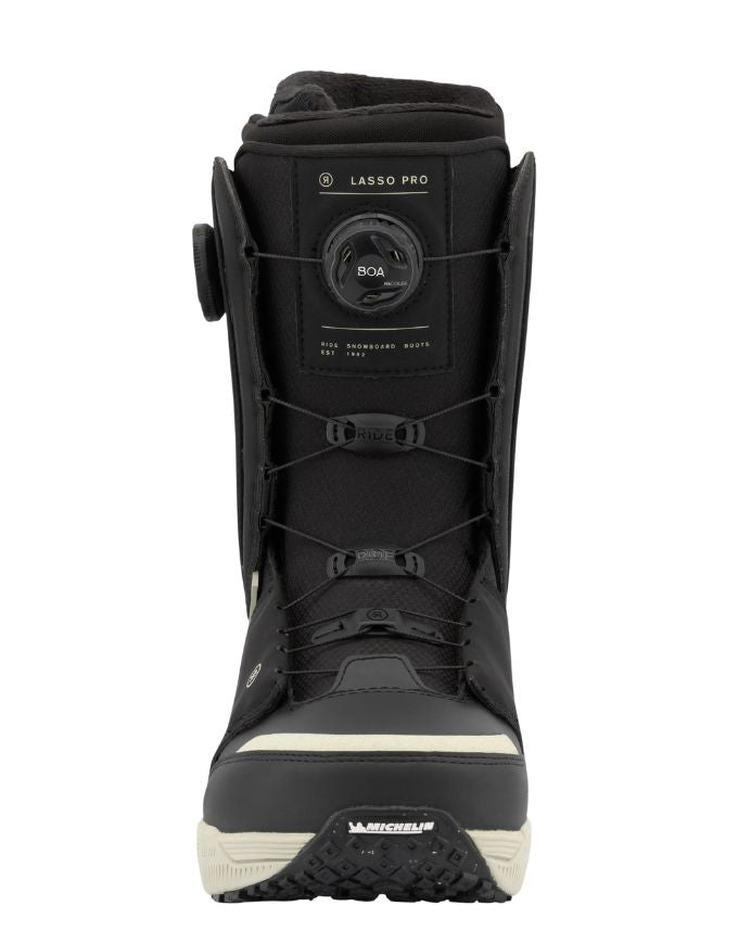 Ride Lasso BOA Pro Men's Snowboard Boot 2026 | Black